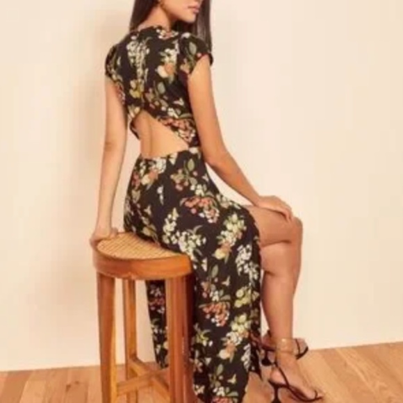 Reformation Gavin Dress in Summer Soiree Size 0 - Picture 2 of 6